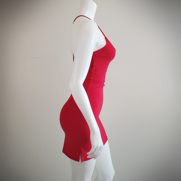 Y2K red fitted dress - Picture 3 of 5